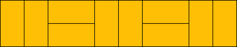 レンガ敷き施工：4×8タイプの場合